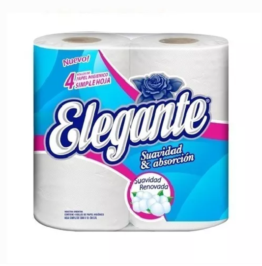 Papel higiénico Elegante 4x30 mts